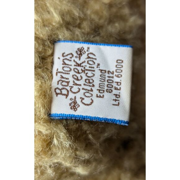 VTG 80s Yellow Mohair Grisly Teddy Bear from Germany And Bartons Creek Bear 13" - Picture 6 of 8